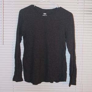 Dark Grey Long Sleeve Tee